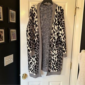Leopard cardigan